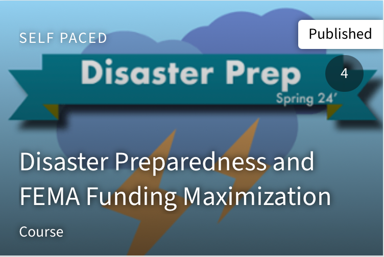 Disaster Preparedness and FEMA Funding Maximization